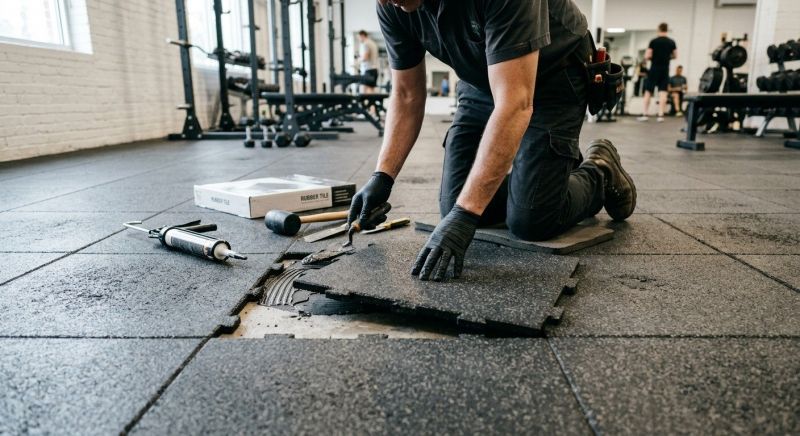 Rubber Flooring Repair