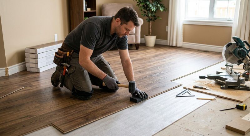 Laminate Floor Replacement in Fredericksburg, VA