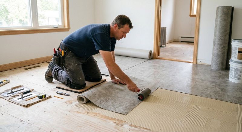 Sheet Flooring Installation in New Braunfels, TX